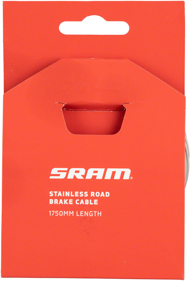 SRAM Stainless Steel Brake Cable - Road 1750mm Length Silver