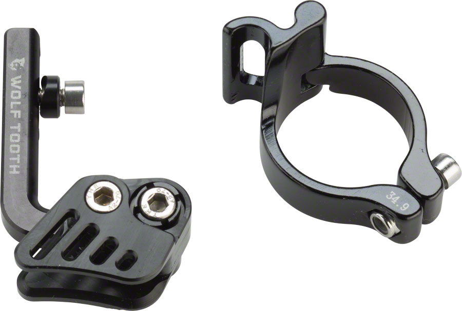 Wolf Tooth Gnarwolf Chainguide Seat Tube Clamp 34.9mm Black Rev 1