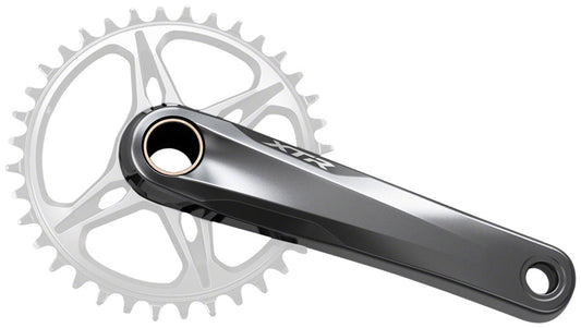 Shimano XTR FC-M9100 Crankset - 175mm 12-Speed 1x Direct Mount Hollowtech II Spindle Interface Gray