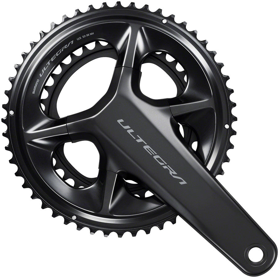 Shimano Ultegra FC-R8100 Crankset - 165mm 12-Speed 52/36t Hollowtech II Spindle Interface BLK