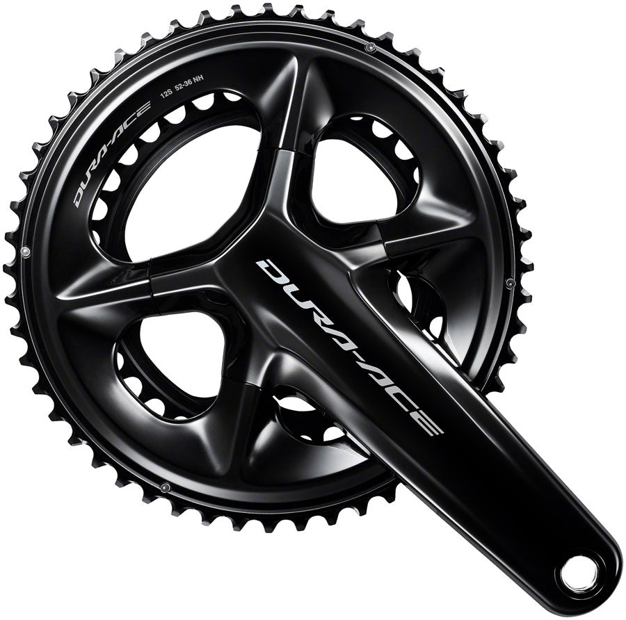 Shimano Dura-Ace FC-R9200 Crankset - 175mm 12-Speed 52/36t Hollowtech II Spindle Interface BLK