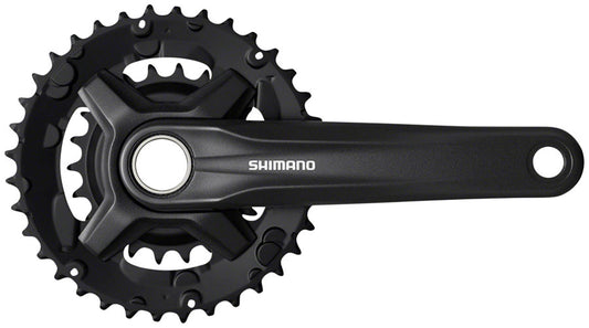 Shimano FC-MT210-2 Crankset - 170mm 9-Speed 36/22t Riveted 48.8mm Chainline BLK