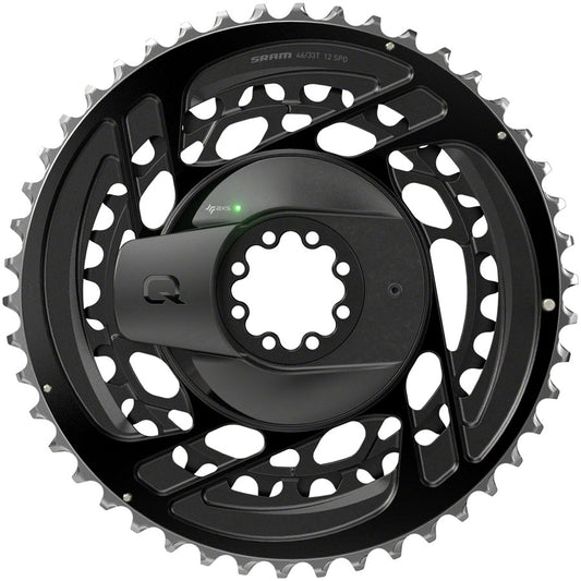 SRAM Force AXS 2x Power Meter Chainring Kit - 46/33t 2x12-Speed 8-Bolt Direct Mount BLK D2