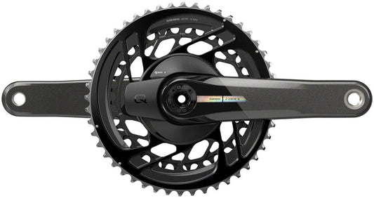 SRAM Force AXS Power Meter Crankset - 175mm 2x 12-Speed 48/35t Direct Mount DUB Spindle Interface Iridescent Gray D2