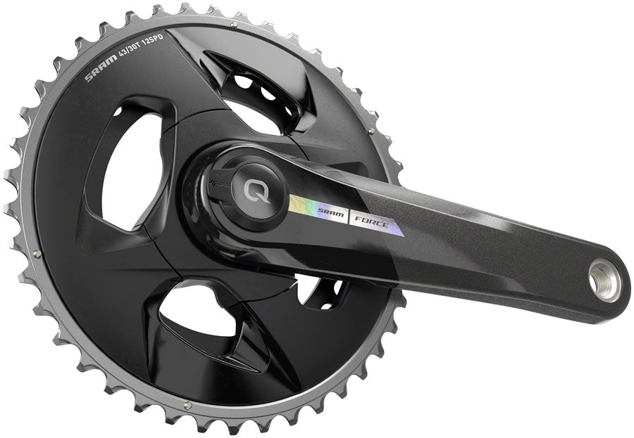 SRAM Force AXS Wide Power Meter Crankset - 170mm 2x 12-Speed 43/30t 94 BCD DUB Spindle Interface Iridescent Gray D2