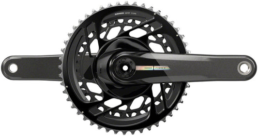 SRAM Force Crankset - 175mm 2x 12-Speed 48/35t Direct Mount DUB Spindle Interface Iridescent Gray D2