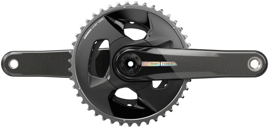 SRAM Force Wide Crankset - 172.5mm 2x 12-Speed 43/30t 94 BCD DUB Spindle Interface Iridescent Gray D2