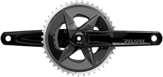 SRAM Rival AXS Wide Crankset - 175mm 12-Speed 43/30t 94 BCD DUB Spindle Interface BLK D1