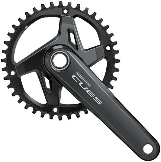 Shimano CUES FC-U8000-1 Crankset - 170mm 9/10/11-Speed 40t Asymmetric 96 BCD Hollowtech II BLK