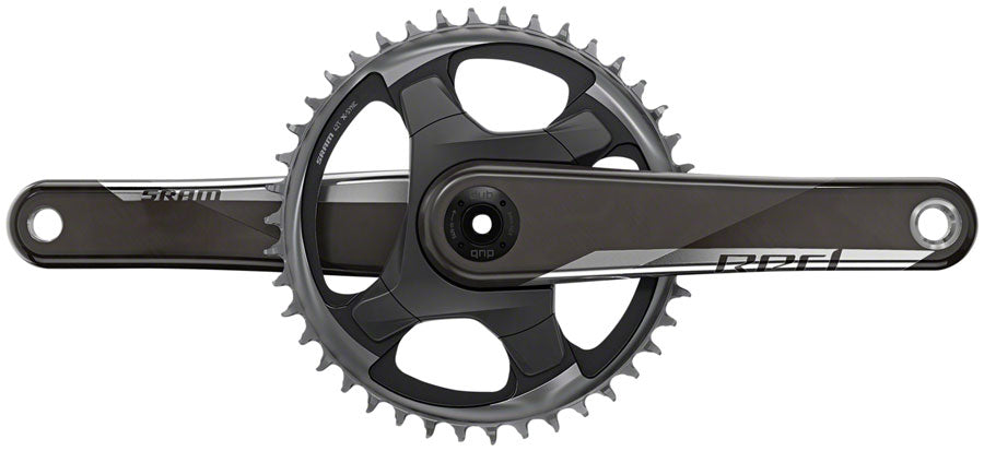 SRAM RED 1 AXS Crankset - 175mm 12-Speed 40t 8-Bolt Direct Mount DUB Spindle Interface Natural Carbon D1