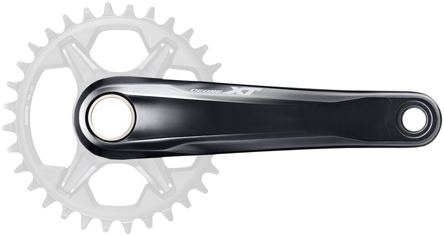 Shimano DEORE XT FC-M8130-1 Crankset - 165mm 12-Speed Direct Mount Hollowtech II Spindle Interface BLK