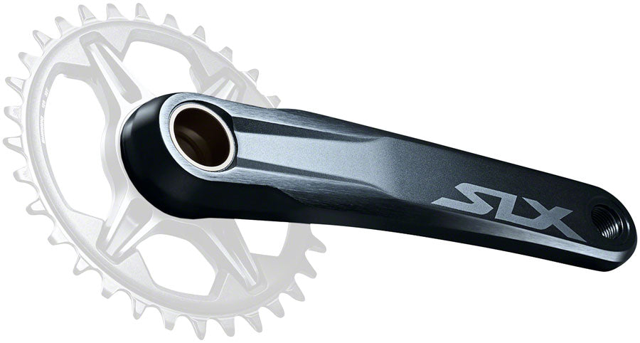 Shimano SLX FC-M7130-1 Crankset - 175mm 12-Speed Direct Mount Hollowtech II BLK