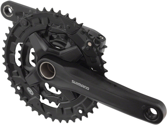 Shimano FC-MT210-3 Crankset - 170mm 9-Speed 44/32/22t Riveted 50mm Chainline BLK