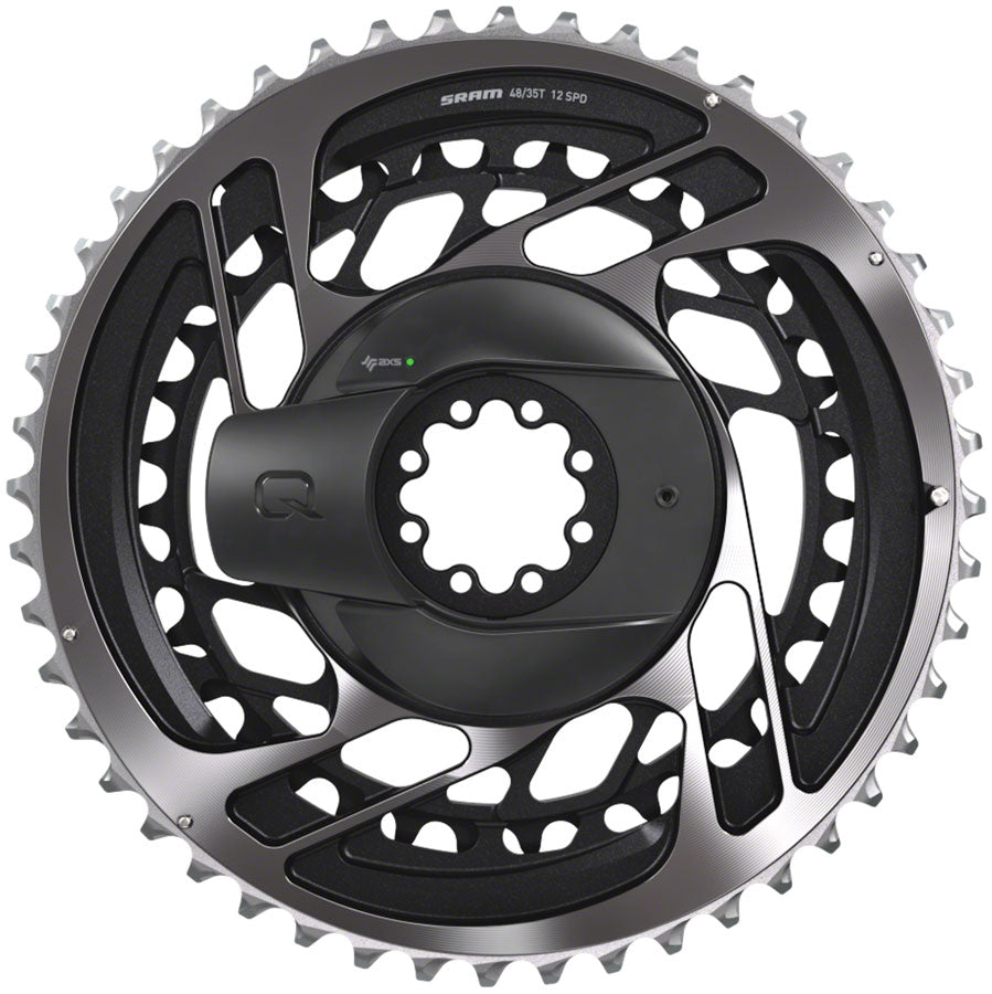 SRAM RED AXS Power Meter Crankset - 175mm 12-Speed 46/33t Direct Mount DUB Spindle Interface Natural Carbon D1