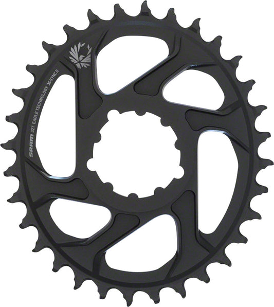 SRAM X-Sync 2 Eagle Direct Mount Oval Chainring - 32 Tooth 3mm Boost Offset 12-Speed BLK