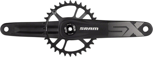 SRAM SX Eagle Crankset - 170mm 12-Speed 32t Direct Mount DUB Spindle Interface BLK A1