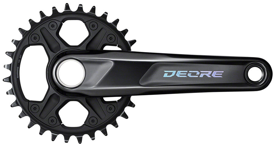 Shimano Deore FC-M6100-1 Crankset - 170mm 12-Speed 32t Black