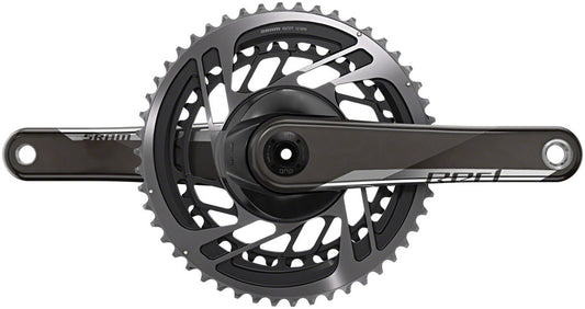 SRAM RED AXS Crankset - 170mm 12-Speed 46/33t Direct Mount DUB Spindle Interface Natural Carbon D1