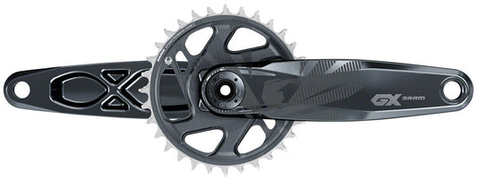 SRAM GX Eagle Fat Bike Crankset - 170mm 12-Speed 30t Direct Mount DUB Spindle Interface For 190mm Rear Spacing Lunar