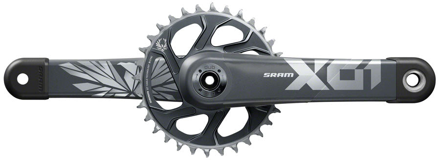 SRAM X01 Eagle Crankset - 170mm 12-Speed 32t Direct Mount DUB Spindle Interface Lunar/Polar C2