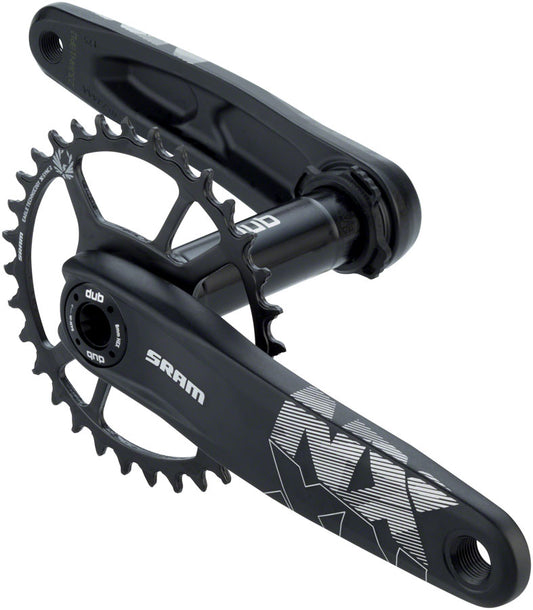 SRAM NX Eagle Crankset - 175mm 12-Speed 32t Direct Mount DUB Spindle Interface BLK