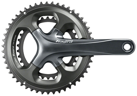 Shimano Tiagra FC-4700 Crankset - 170mm 10-Speed 50/34t 110 Asymmetric BCD Hollowtech II Spindle Interface Gray