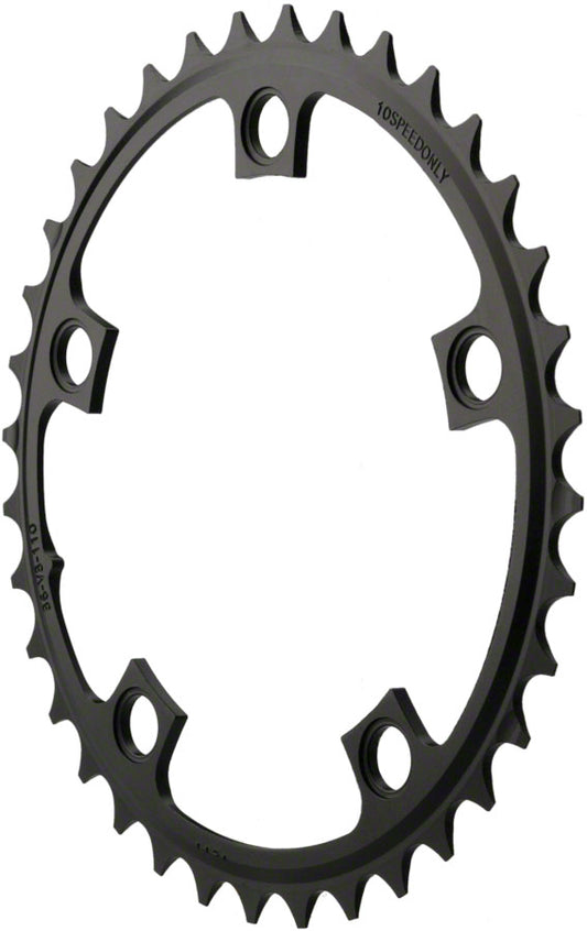 SRAM Red/Force/Rival/Apex 34T 10-Speed 110mm Black Chainring Use with 50T