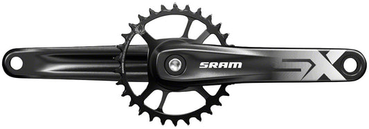 SRAM SX Eagle Boost 148 Crankset - 175mm 12-Speed 32t Direct Mount Power Spline Spindle Interface BLK A1