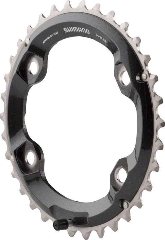 Shimano XT M8000 34t 96mm 11-Speed Outer Chainring for 34-24t Set