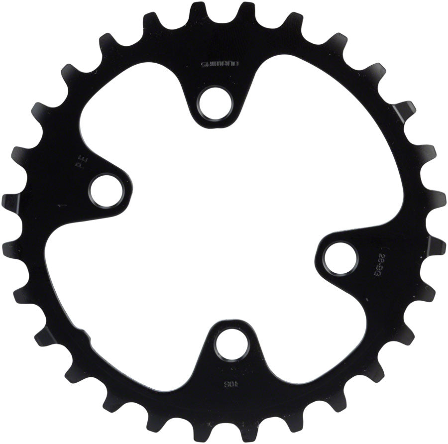 Shimano Deore FC-M6000 Chainring - 28t 10-Speed 64mm Asymmetric BCD 38-28t Set