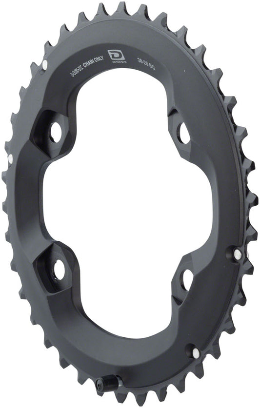 Shimano Deore FC-M6000 Chainring - 38t 10-Speed 96mm Asymmetric BCD 38-28t Set