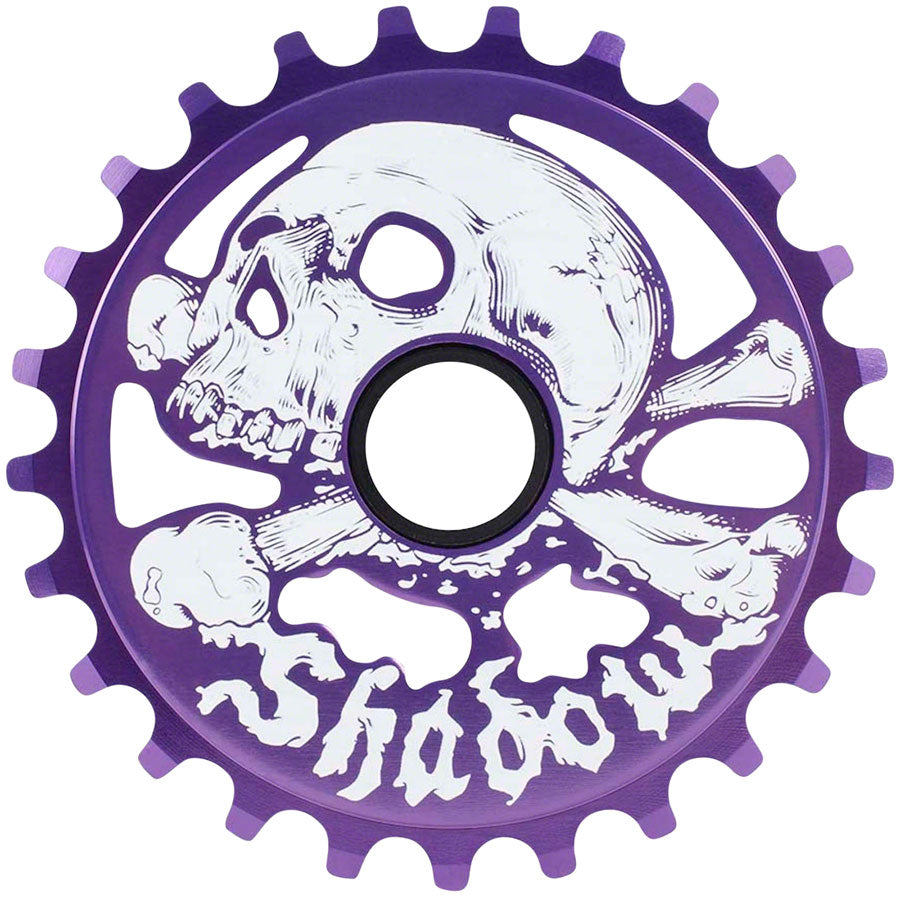 The Shadow Conspiracy Cranium Sprocket - 25t Skeletor Purple