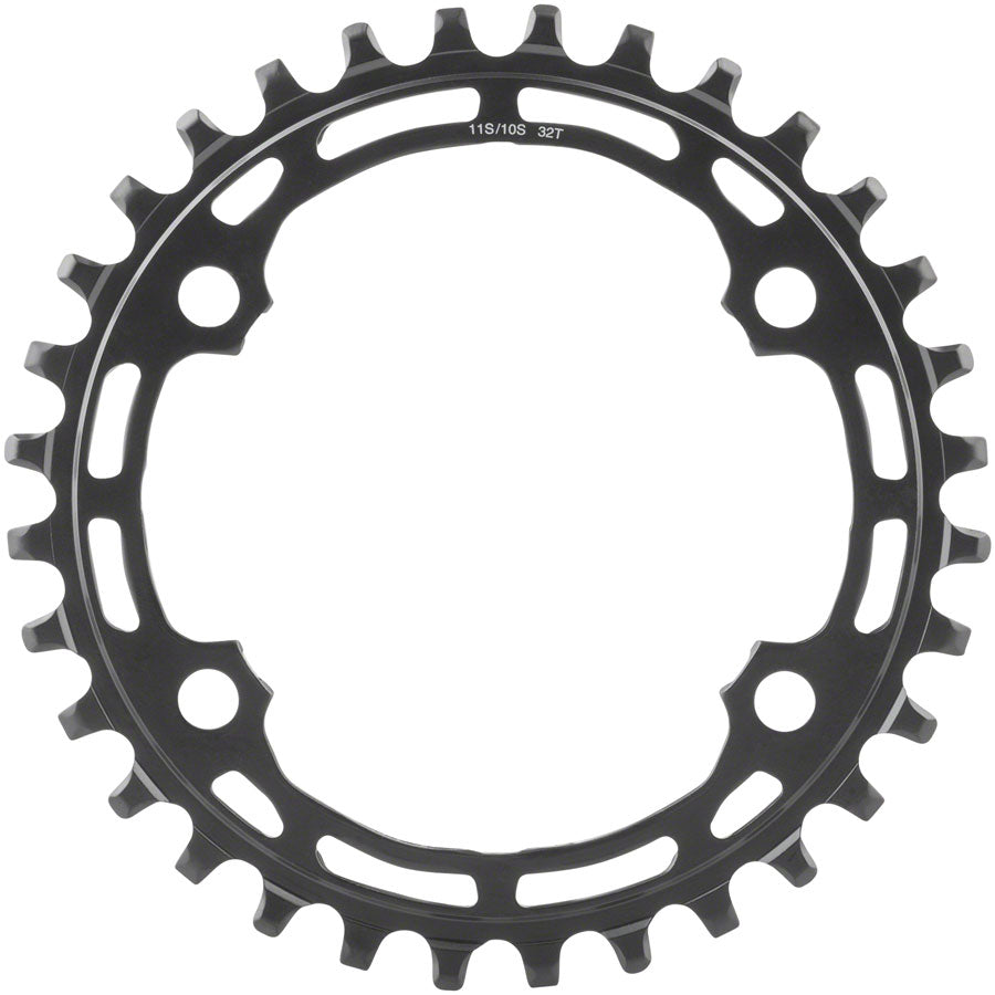 Shimano Deore M5100-1 Chainring - 30t 10/11-Speed Asymmetric 96 BCD Black