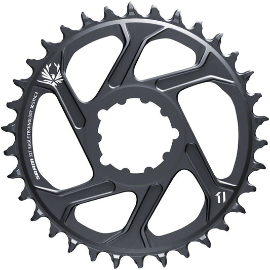 SRAM 32T X-Sync 2 SL Direct Mount Eagle Chainring 3mm Boost Offset Lunar Gray