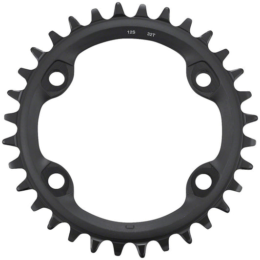 Shimano FC-MT610 Chainring - 32t 12-Speed Asymmetric 96 BCD Black