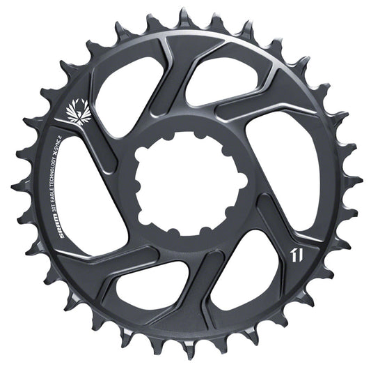 SRAM Eagle X-SYNC 2 Direct Mount Chainring - 30t Direct Mount -4mm Offset Lunar Grey