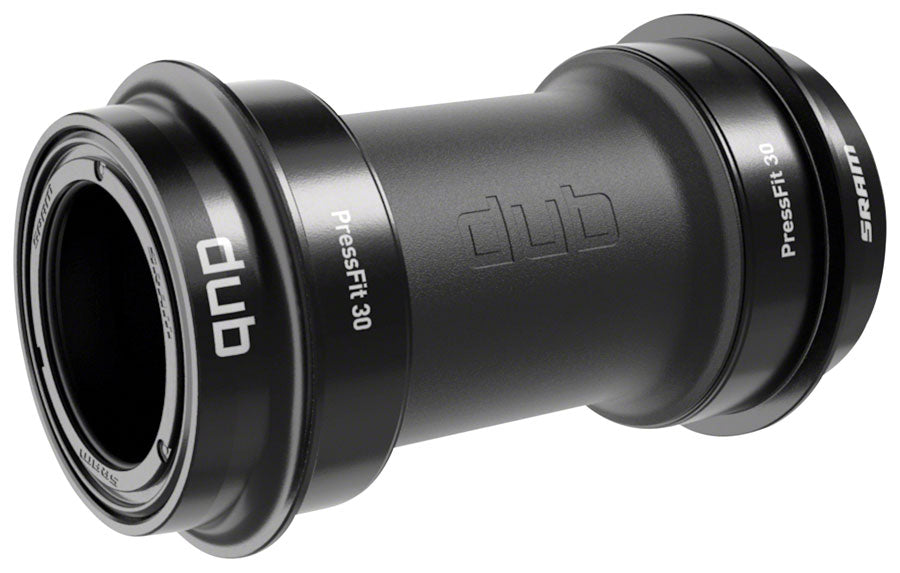 SRAM DUB Wide PressFit30 Bottom Bracket - PF30 68mm Road Black