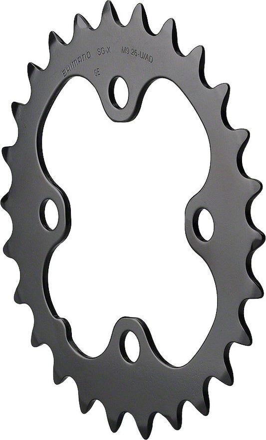 Shimano SLX M660/5 26t 64mm 9-Speed LX T671 10-Speed Inner Chainring Black