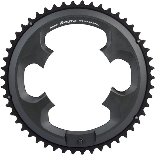 Shimano Tiagra FC-4703 10-Speed Chainring - 50t Asymmetric 110 BCD Black