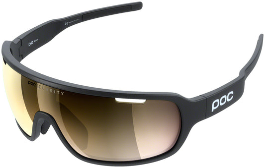 POC Do Blade Sunglasses - Uranium Black Violet/Gold-Mirror Lens