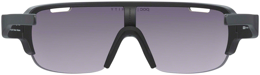 POC Do Half Blade Sunglasses - Uranium Black Violet/Gold-Mirror Lens