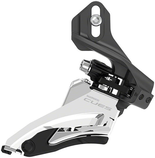 Shimano CUES FD-U6000-D Front Derailleur - 10/11-Speed Double Side Swing Direct Mount 36/40t Max BLK/Silver