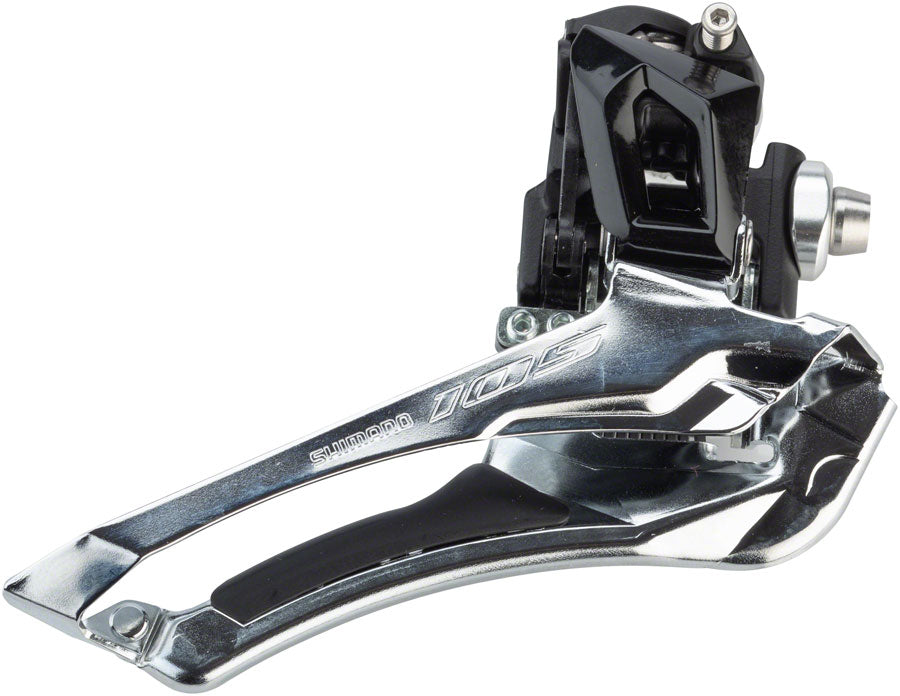 Shimano 105 FD-R7000-FL Front Derailleur - 11-Speed Double Braze-On Down-Swing BLK