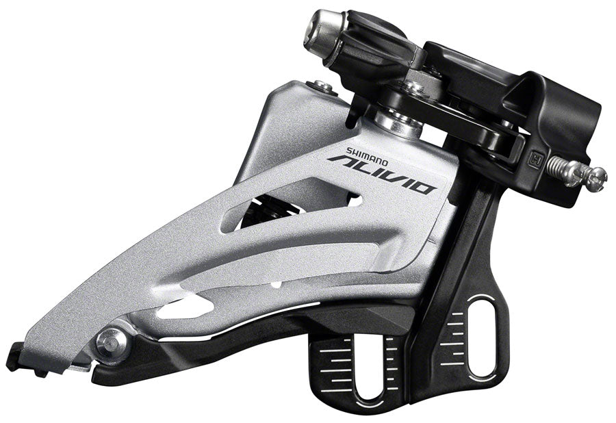 Shimano Alivio FD-M3120-E Front Derailleur - 2x9-Speed Side Swing Front Pull E-Type Mount 36t Max