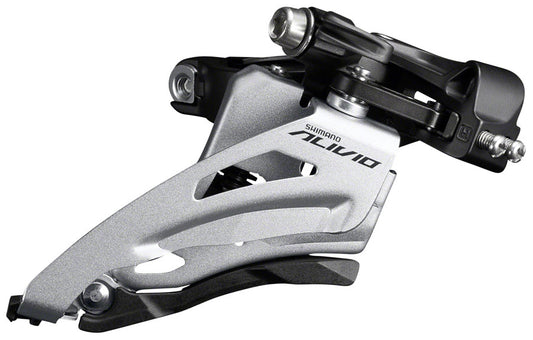 Shimano Alivio FD-M3120-M-B Front Derailleur - 2x9-Speed Side Swing Front Pull 34.9/31.8/28.6mm Clamp Band 36t Max