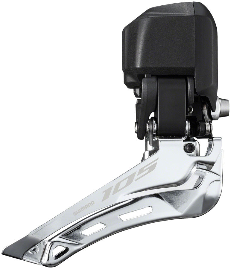 Shimano 105 FD-R7150 Di2 Front Derailleur - 2x For 2x12-Speed Braze-On Down-Swing BLK