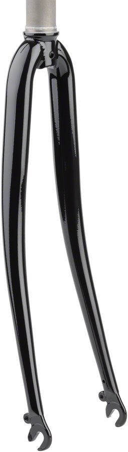 MSW 700c Road Fork - 9mm x 100mm 1 1/8" Straight Steerer Mid Reach Caliper BLK