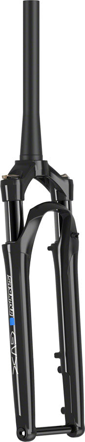 SR Suntour GVX LO R Suspension Fork - 700c 50mm Tapered 12 x 100mm Disc BLK