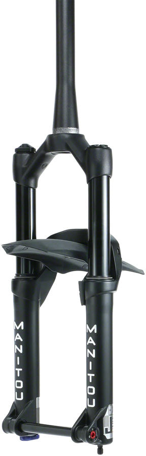 Manitou  JUnit Comp Suspension Fork - 20" 100mm 15 x 110mm 40 mm Offset BLK