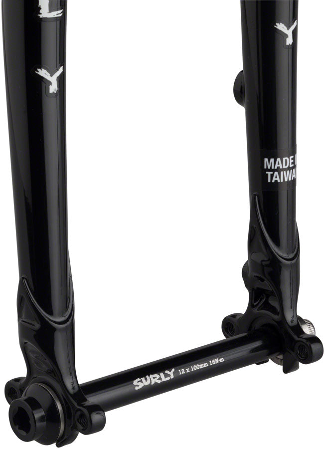 Surly Midnight Special 650b Fork 1-1/8" 50mm Offset Black